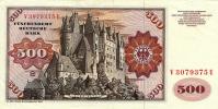 Замок Эльц на марке номиналом в 500 марок